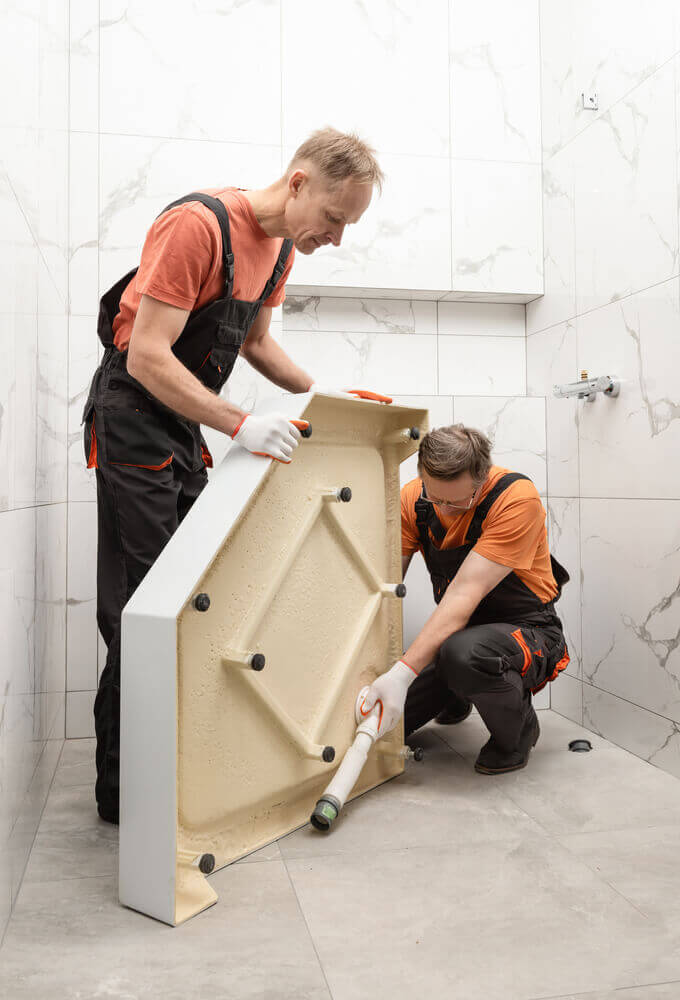 Montáž sprchovej vaničky na podlahu Bratislava Moja Rekonštrukcia